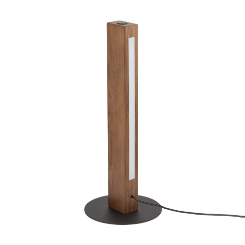 Lampka nocna stojąca TEO ORZECH LED barwa ciepła 36W 1411 TK Lighting