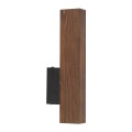 Kinkiet LED 36W drewniany kolor orzechowy do sypialni w stylu scandic-eco 6613 TK Lighting