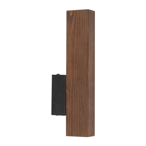 Kinkiet LED 36W drewniany kolor orzechowy do sypialni w stylu scandic-eco 6613 TK Lighting