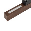 Kinkiet LED 36W drewniany kolor orzechowy do sypialni w stylu scandic-eco 6613 TK Lighting