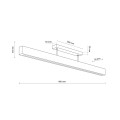 TEO LED ORZECH LAMPA SUFITOWA 6614 TK Lighting
