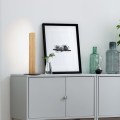 Lampka nocna drewno LED 36W barwa ciepła TEO do sypialni 1412 TK Lighting