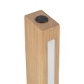 Lampka nocna drewno LED 36W barwa ciepła TEO do sypialni 1412 TK Lighting