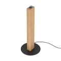 Lampka nocna drewno LED 36W barwa ciepła TEO do sypialni 1412 TK Lighting