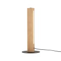 Lampka nocna drewno LED 36W barwa ciepła TEO do sypialni 1412 TK Lighting