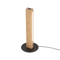 Lampka nocna drewno LED 36W barwa ciepła TEO do sypialni 1412 TK Lighting