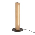Lampka nocna drewno LED 36W barwa ciepła TEO do sypialni 1412 TK Lighting