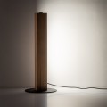 Lampka nocna drewno LED 36W barwa ciepła TEO do sypialni 1412 TK Lighting