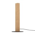 Lampka nocna drewno LED 36W barwa ciepła TEO do sypialni 1412 TK Lighting