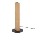 Lampka nocna drewno LED 36W barwa ciepła TEO do sypialni 1412 TK Lighting