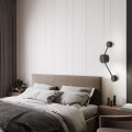 Kinkiet ścienny nowoczesny na GX53 AVIA czarny KINKIET 6808 TK Lighting
