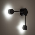 Kinkiet ścienny nowoczesny na GX53 AVIA czarny KINKIET 6808 TK Lighting