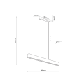 TEO LED LAMPA WISZĄCA 960 6615 TK Lighting