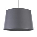 Lampa wisząca MAJA gwint E27 moc 15W styl nowoczesny klosz tkanina | szary 1881 TK lighting