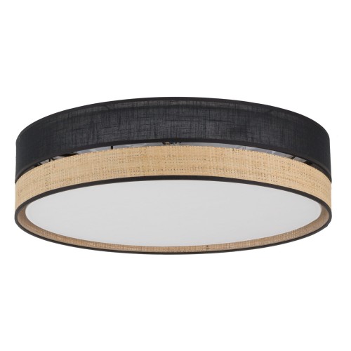 Lampa sufitowa plafon PAGLIA na E27 NEW BLACK 45 4763 TK Lighting
