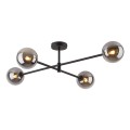 Lampa sufitowa SARIUS szklane grafitowe klosze 4 PŁ 6235 TK Lighting
