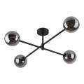Lampa sufitowa SARIUS szklane grafitowe klosze 4 PŁ 6235 TK Lighting