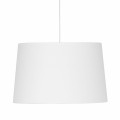Lampa wisząca MAJA gwint E27 moc 15W styl nowoczesny klosz tkanina | biały 1883 TK lighting