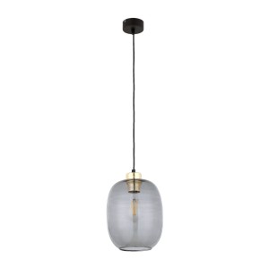 Lampa wisząca OMEGA kolor Czarny / złoty szklane klosze 4572 TK Lighting