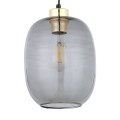 Lampa wisząca OMEGA kolor Czarny / złoty szklane klosze 4572 TK Lighting