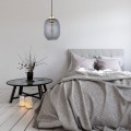 Lampa wisząca OMEGA kolor Czarny / złoty szklane klosze 4572 TK Lighting
