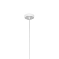 Lampa wisząca MAJA gwint E27 moc 15W styl nowoczesny klosz tkanina | biały 1883 TK lighting
