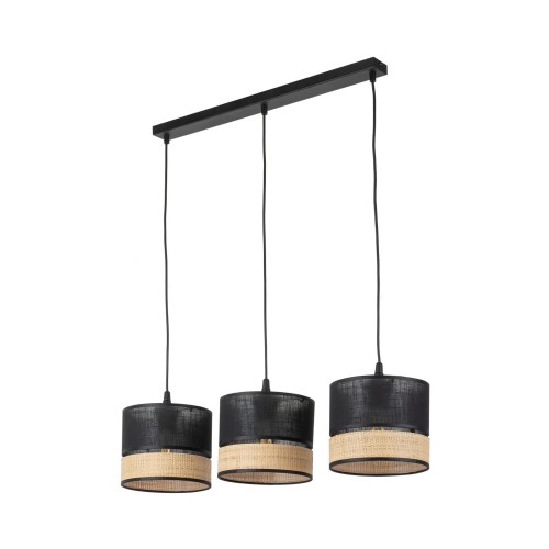 Lampa wisząca do salonu na E27 PAGLIA kolor Czarny 4769 TK Lighting