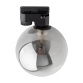 Lampa szklana czarno-grafitowa na szynę TRACER 1-obwodowy 4922 TK Lighting