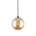 Lampa reflektor na szynę szklany klosz TRACER 1 obwodowy Czarny 4928 TK Lighting
