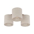 Lampa sufitowa z abażurowe klosze DEVA 3xE27 do sypialni 6865 TK Lighting