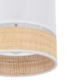 Rustykalna lampa wisząca PAGLIA do salonu biała na E27 4766 TK Lighting