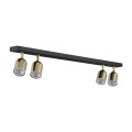 Sufitowa lampa listwa, 4 złote ruchome reflektorki na GU10 5619 TK Lighting