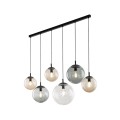 Lampa wisząca ESME nad stół w jadalni szklane kolorowe klosze 4797 TK Lighting