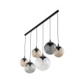 Lampa wisząca ESME nad stół w jadalni szklane kolorowe klosze 4797 TK Lighting