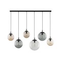 Lampa wisząca ESME nad stół w jadalni szklane kolorowe klosze 4797 TK Lighting