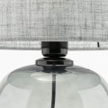 Lampka nocna z klasycznym szarym kloszem, szklana podstawa 5987 TK Lighting