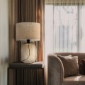 Lampka nocna MELODY gwint E27 moc 15W styl nowoczesny klosz abażur | topaz 5986 TK Lighting