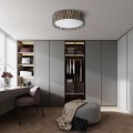 Lampa sufitowa plafon E27 do salonu HARMONY kolor Czarny 4556 TK Lighting
