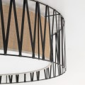 Lampa sufitowa plafon E27 do salonu HARMONY kolor Czarny 4556 TK Lighting
