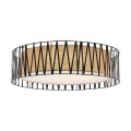Lampa sufitowa plafon E27 do salonu HARMONY kolor Czarny 4556 TK Lighting