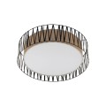 Lampa sufitowa plafon E27 do salonu HARMONY kolor Czarny 4556 TK Lighting