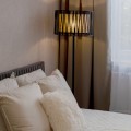 Lampa podłogowa stojąca z Abażurem HARMONY kolor Czarny 5890 TK Lighting