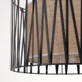 Wisząca lampa z plecionym abażurem 3xE27 do salonu 4557 TK Lighting