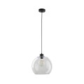 Lampa wisząca ze szklanym, przezroczystym kloszem CUBUS 2076 TK Lighting