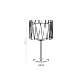 Lampka stołowa z nowoczesnym abażurem HARMONY na E27 5889 TK Lighting