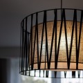 Stylowa lampa wisząca HARMONY z abażurem do salonu 4562 TK Lighting