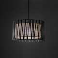 Stylowa lampa wisząca HARMONY z abażurem do salonu 4562 TK Lighting