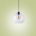 Lampa wisząca ze szklanym, przezroczystym kloszem CUBUS 2076 TK Lighting