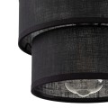 Lampa wisząca  z czarnym kloszem CALISTO do sypialni 5306 TK Lighting