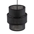 Lampa wisząca  z czarnym kloszem CALISTO do sypialni 5306 TK Lighting